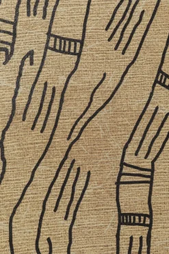 Gerahmtes Bild Native Spirals 50x150cm