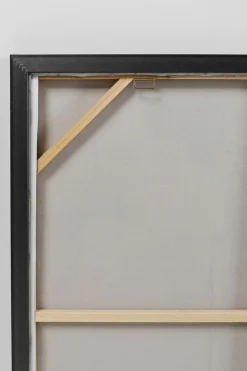 Gerahmtes Bild Visione Front 100x100cm