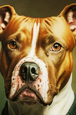 Glasbild Dog Familiy 110x90cm