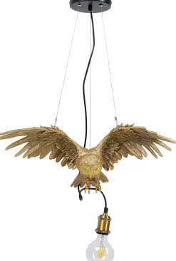 Hängeleuchte Animal Owl Gold 60cm