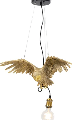 Hängeleuchte Animal Owl Gold 60cm