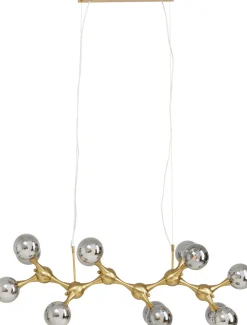 Hängeleuchte Atomic Balls Brass 190cm