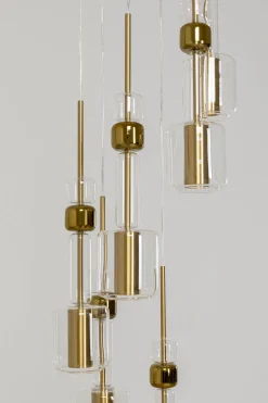 Hängeleuchte Candy Bar Gold Ø44cm