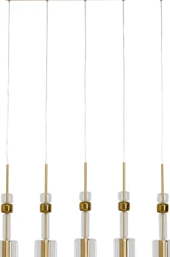 Hängeleuchte Candy Bar Gold 103cm