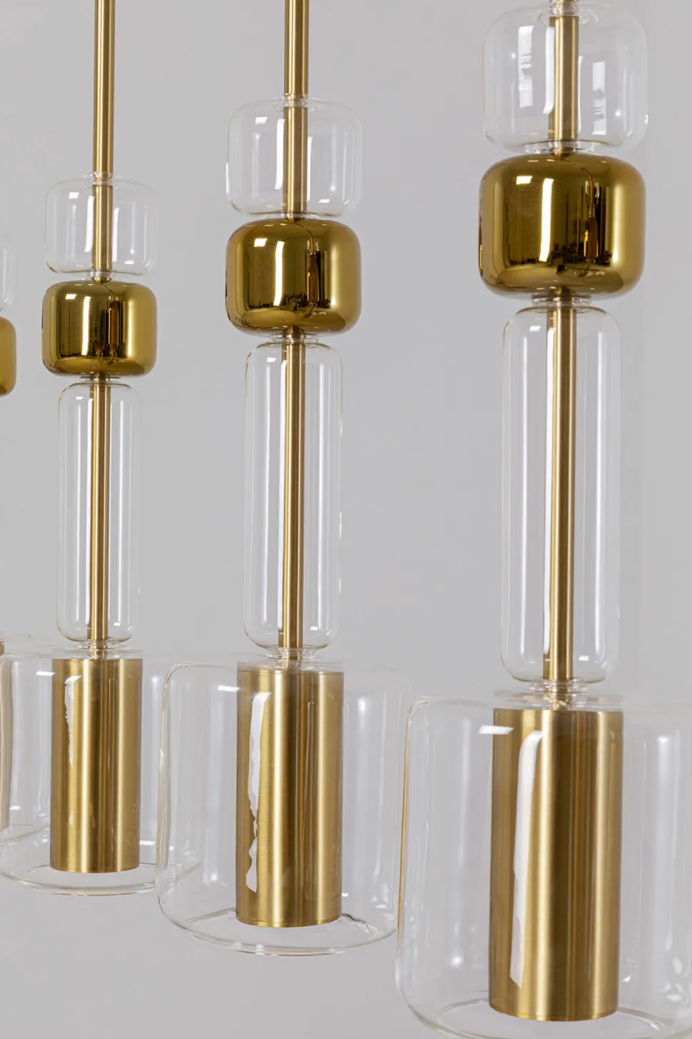 Hängeleuchte Candy Bar Gold 103cm