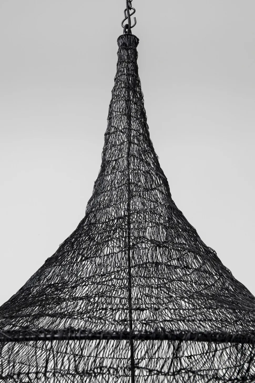 Hängeleuchte Cocoon Schwarz Ø89cm