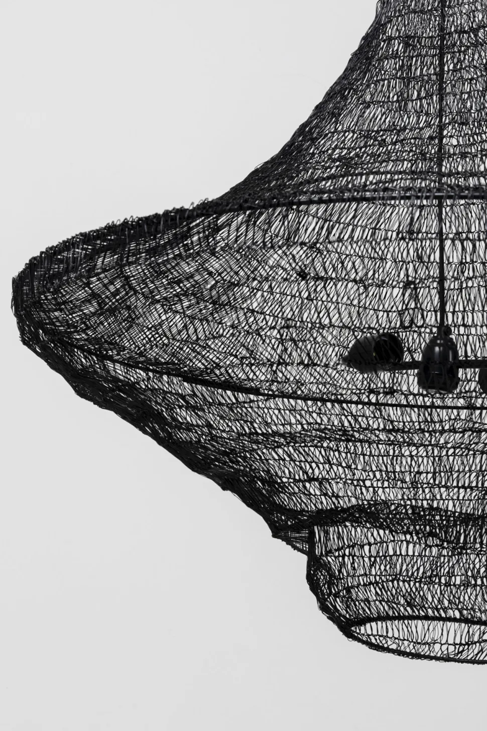 Hängeleuchte Cocoon Schwarz Ø89cm