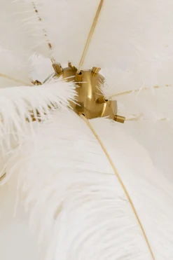 Hängeleuchte Feather Palm Weiß Ø87cm