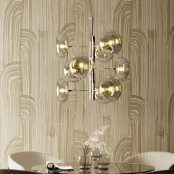 Hängeleuchte Headlight Chrome