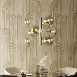 Hängeleuchte Headlight Chrome