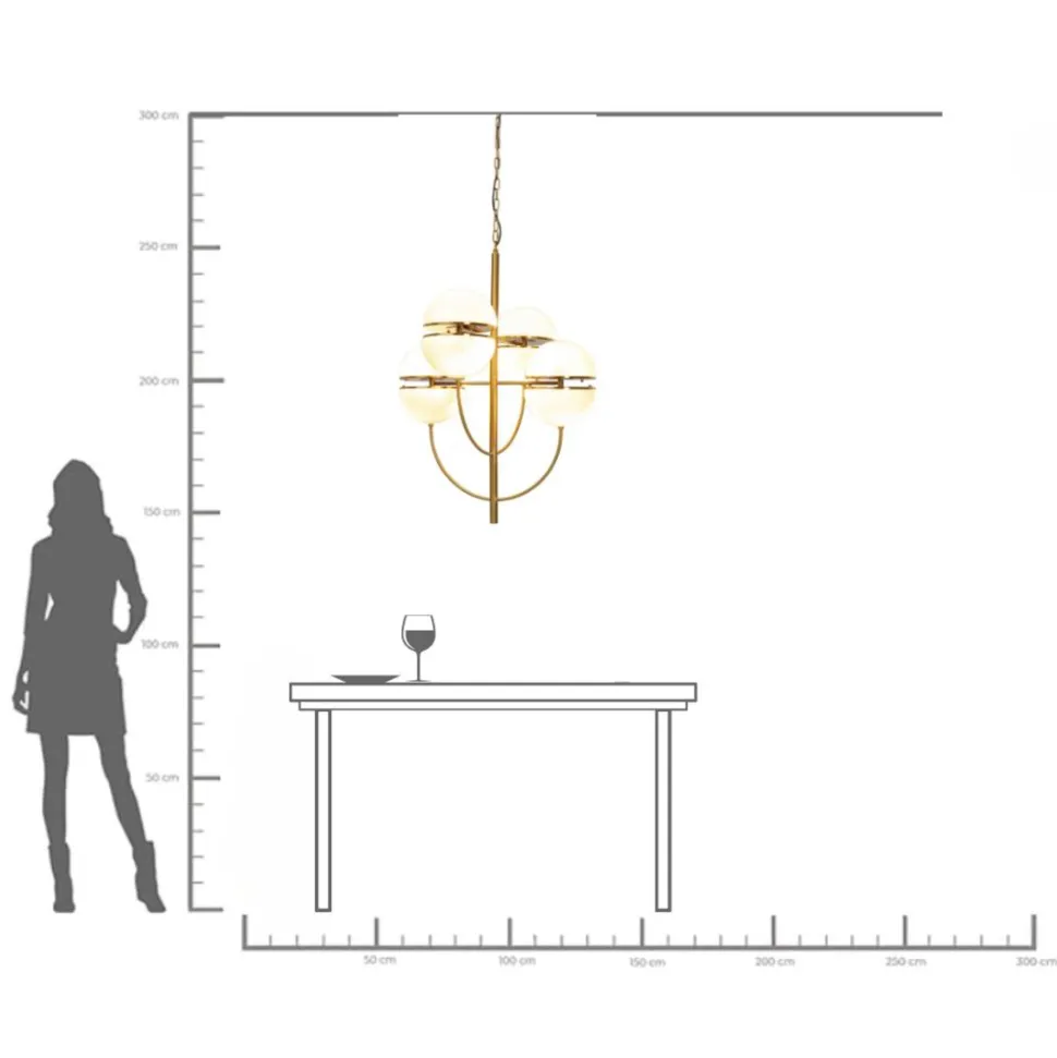 Hängeleuchte Leisha Bunch Ø76cm