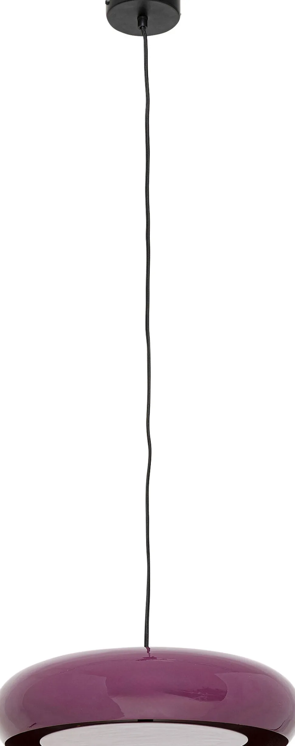 Hängeleuchte Lia Pflaume Ø38cm