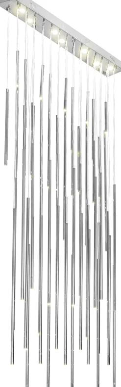 Hängeleuchte Living Vegas Deluxe Chrome LED