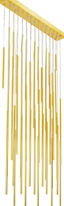 Hängeleuchte Living Vegas Deluxe Brass LED