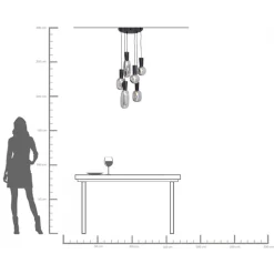 Hängeleuchte Romeo Ø42cm