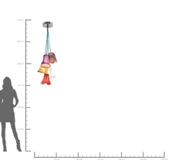 Hängeleuchte Saloon Flowers 5