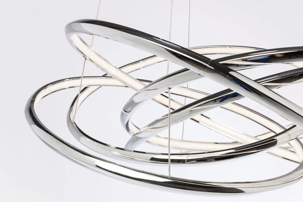 Hängeleuchte Saturn LED Chrome Big