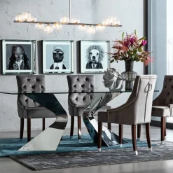 Hängeleuchte Scala Balls Chrome 155cm