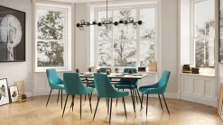 Hängeleuchte Scala Balls Schwarz 155cm