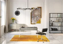 Hängeleuchte Scala Balls Schwarz 155cm