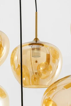 Hängeleuchte Sphere Amber 160cm