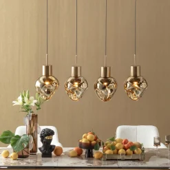 Hängeleuchte Supernova Amber 110cm