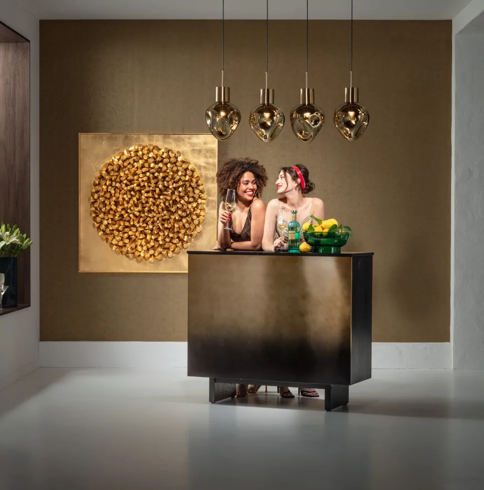 Hängeleuchte Supernova Amber 110cm