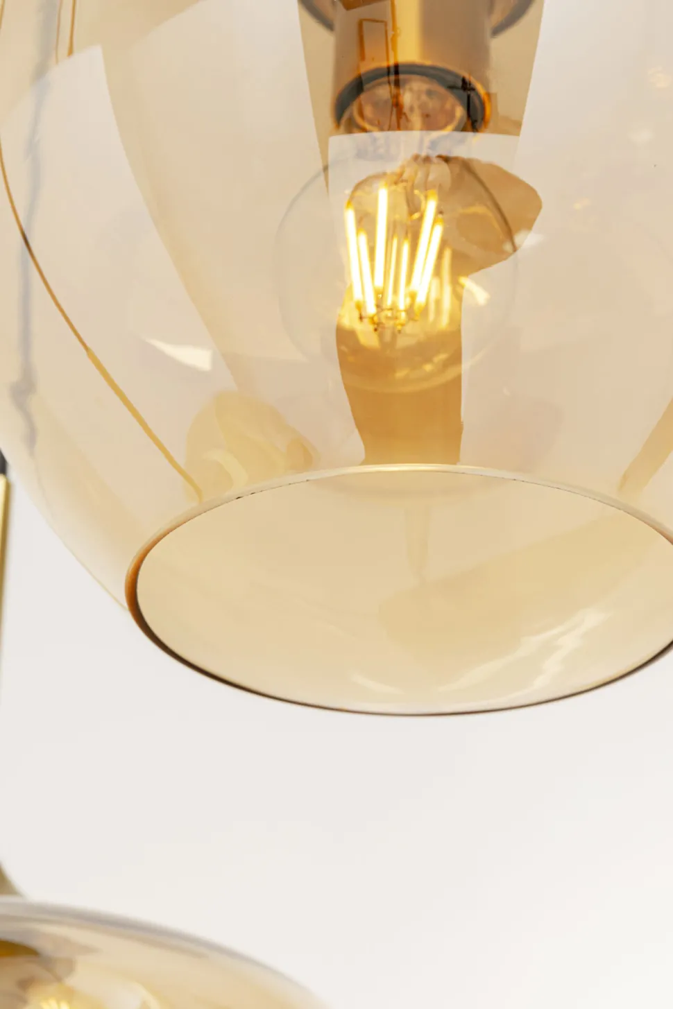 Hängeleuchte Tulip Brass Ø45cm