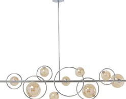 Hängeleuchte Universe Chrom 110cm