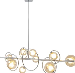 Hängeleuchte Universe Chrom 110cm