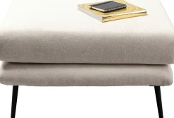 Hocker Amalfi Creme 80x68cm