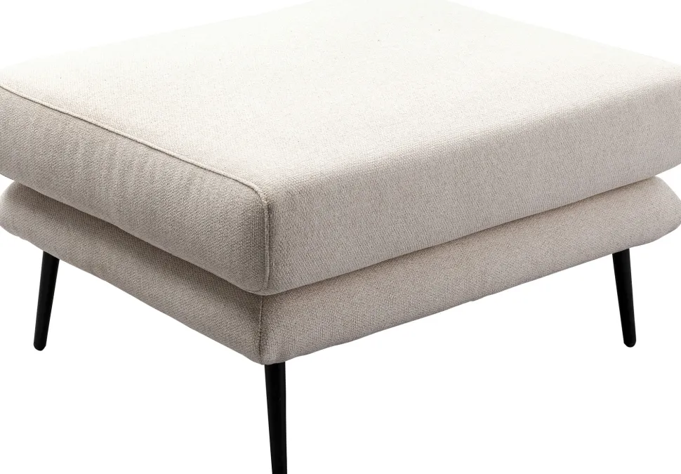 Hocker Amalfi Creme 80x68cm