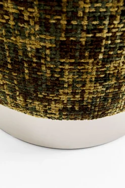 Hocker Berry High Silber Grün Ø39cm