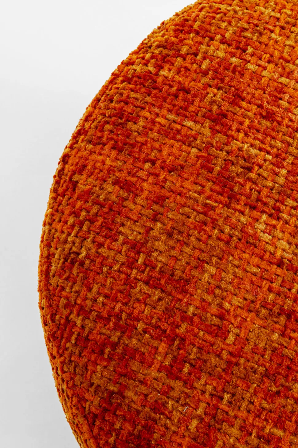 Hocker Berry High Silber Orange Ø39cm