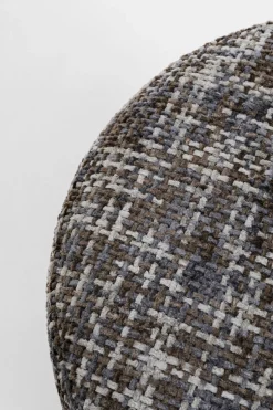 Hocker Berry High Silber Dunkelgrau Ø39cm