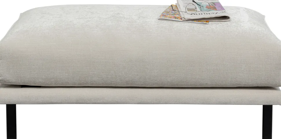 Hocker Edna Creme 115x60cm