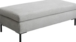 Hocker Gianni Cord Grau