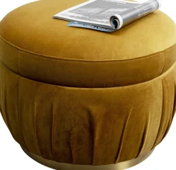 Hocker Nube Gelb Ø56cm