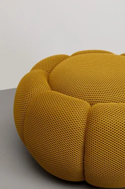 Hocker Peppo Bloom Gelb Ø72cm