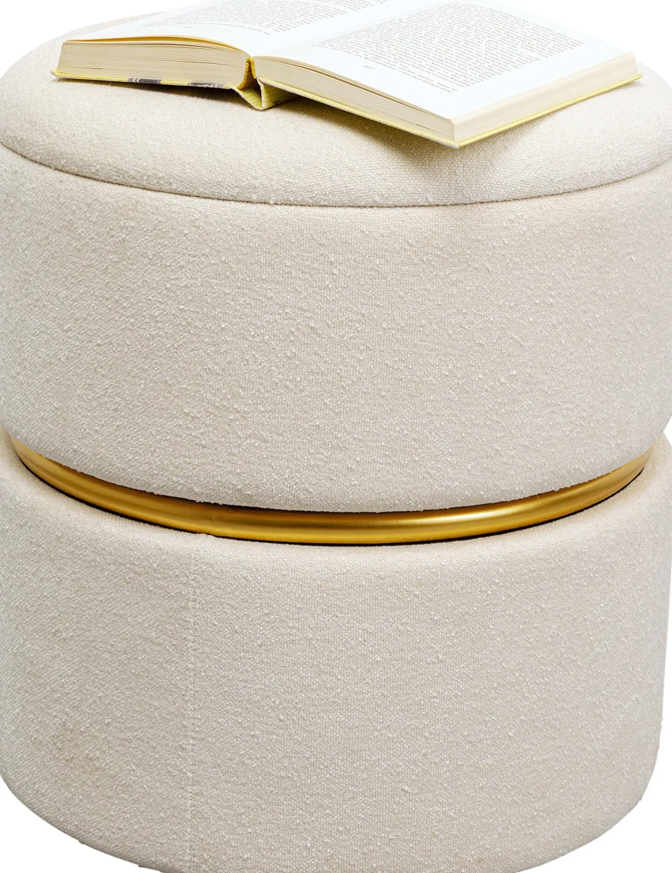 Hocker Rumba Storage Swivel Ø40cm