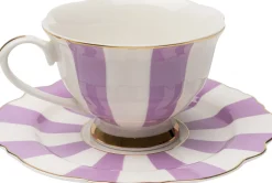Kaffeetasse Harlequin Lila (2/tlg.)