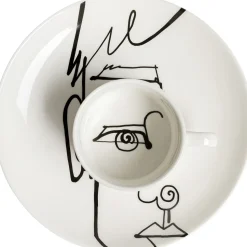 Kaffeetasse Viso Uomo (2/tlg.)