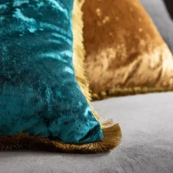 Kissen Cannes Petrol 45x45cm