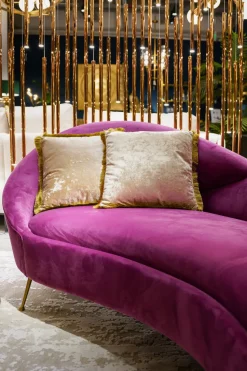 Kissen Cannes Puder 45x45cm