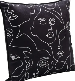 Kissen Faces 45x45cm