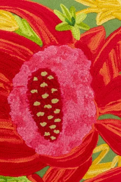 Kissen Fiorista Grün 60x40cm