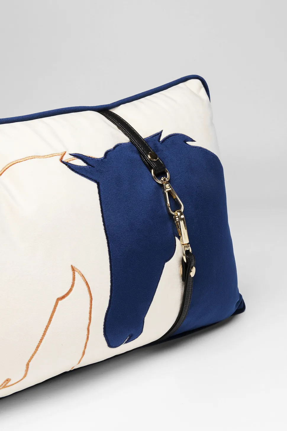 Kissen Horsefaces 28x50cm