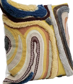 Kissen Lava Braun 45x45cm