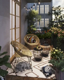 Kissen Lava Grau 45x45cm