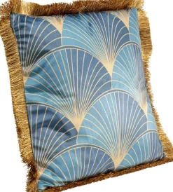 Kissen Leaves Fringe 45x45cm